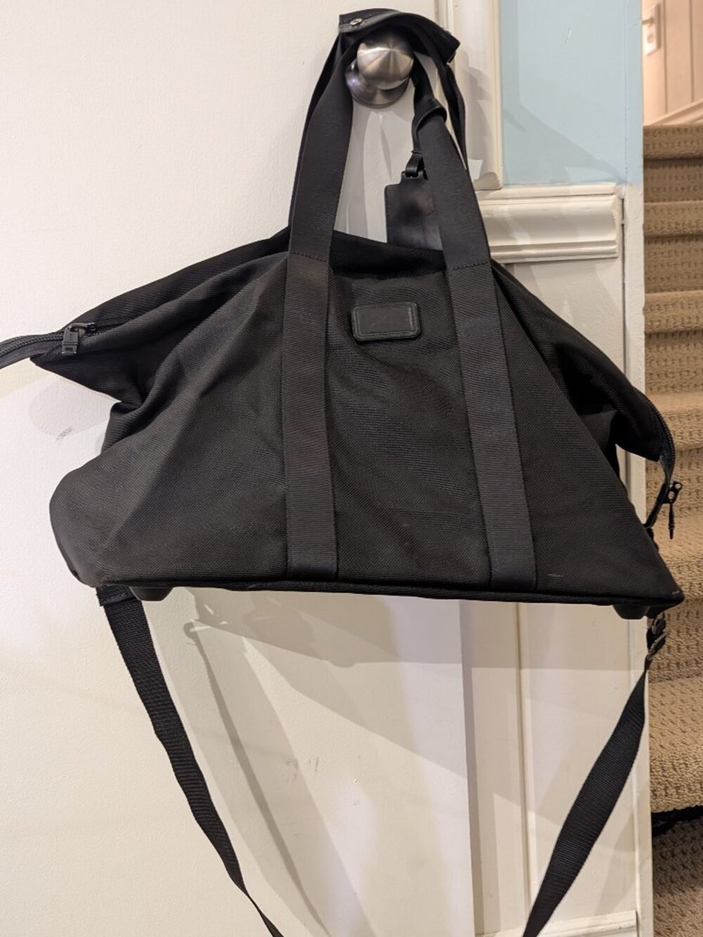 Tumi Ballistic Nylon Travel Duffel Bag - Black